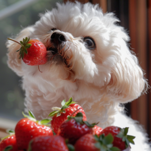 강아지 딸기